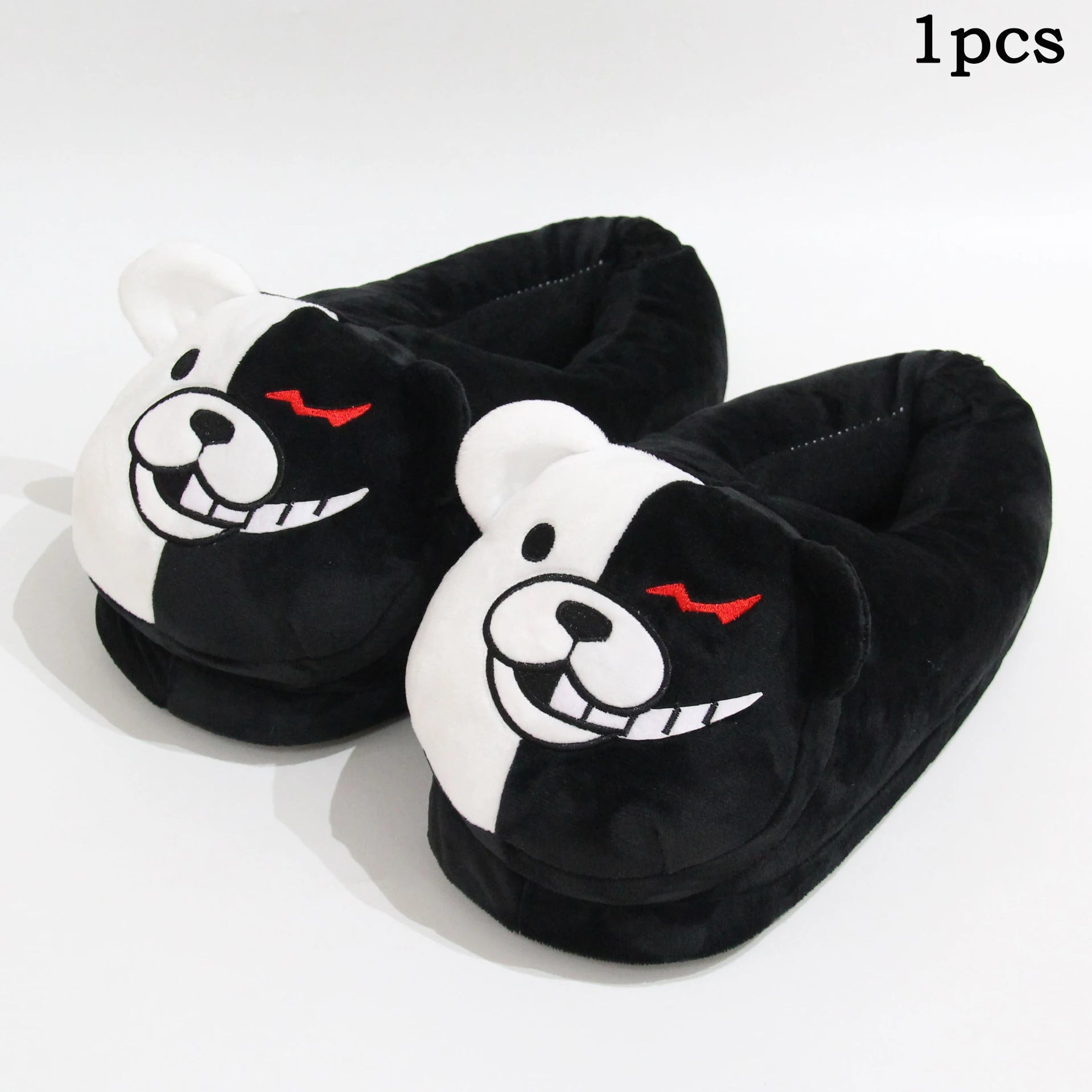 Monokuma Unicorn Kigurumi Pajama Adult Onesie Anime Bear Jumpsuit Black White Animal Pajamas Women Halloween Party Suit Overall - drollido