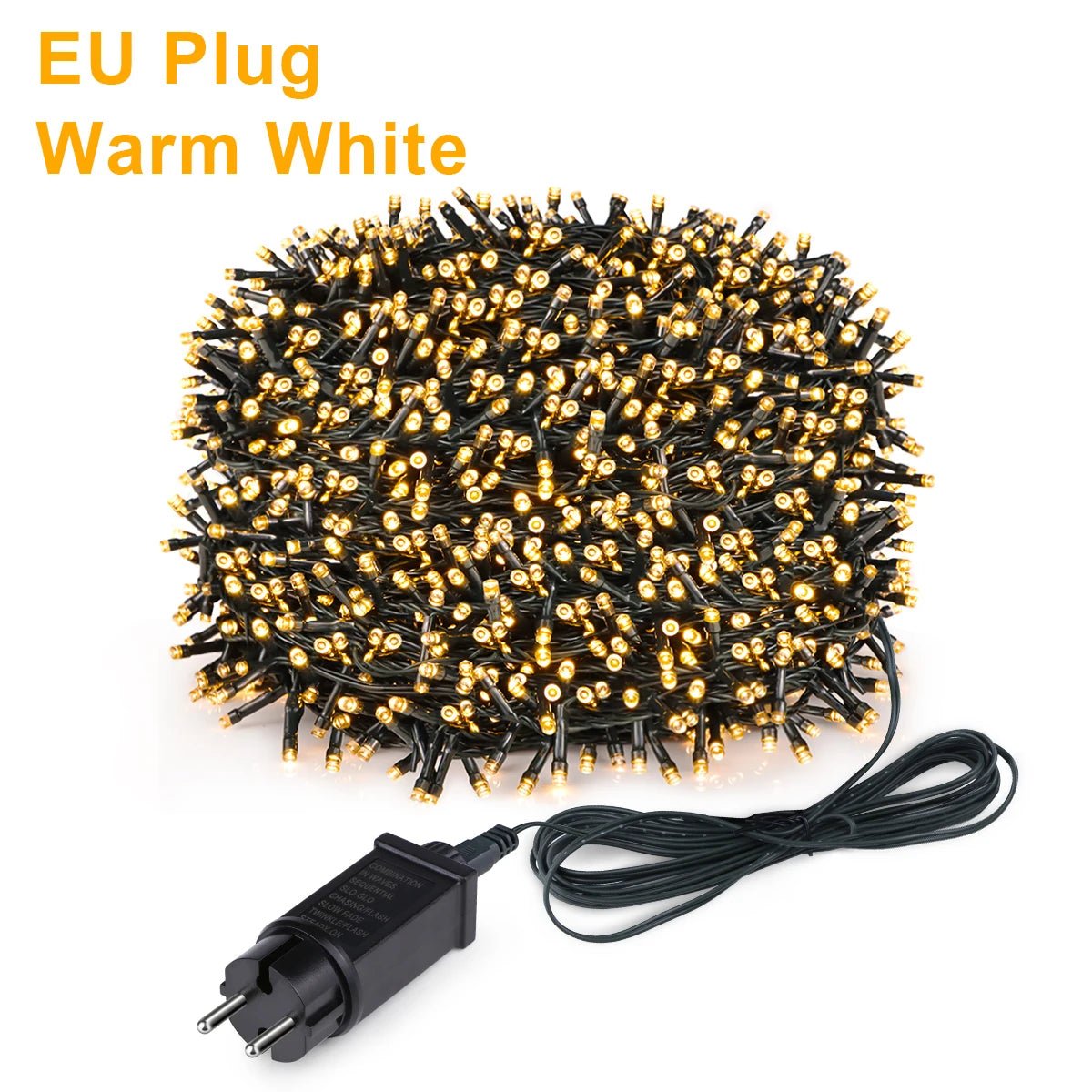 10M - 100M Twinkle Star LED Fairy String Light Waterproof For Outdoor Garden Yard Lawn Chirstmas Tree Home Party Wedding Decor - drollido