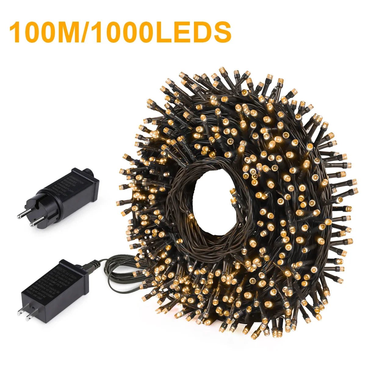 10M - 100M Twinkle Star LED Fairy String Light Waterproof For Outdoor Garden Yard Lawn Chirstmas Tree Home Party Wedding Decor - drollido