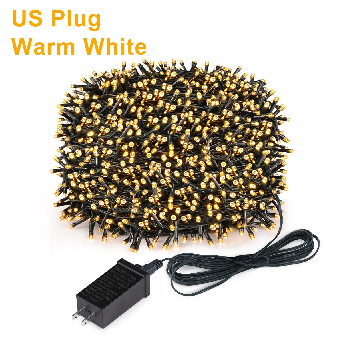 10M - 100M Twinkle Star LED Fairy String Light Waterproof For Outdoor Garden Yard Lawn Chirstmas Tree Home Party Wedding Decor - drollido