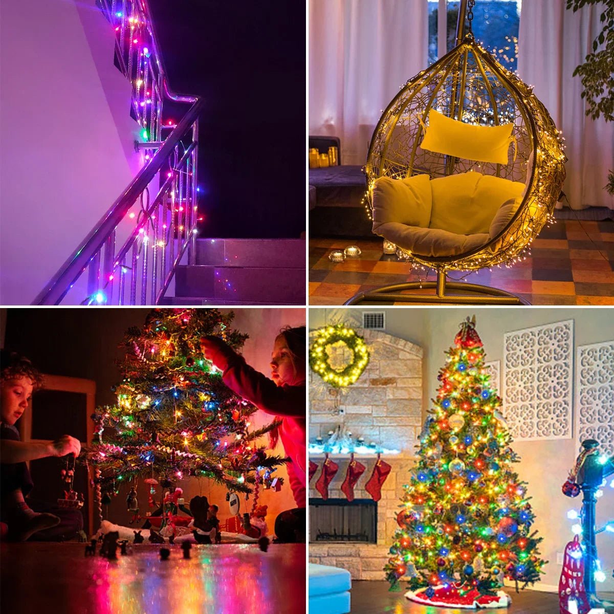 10M - 100M Twinkle Star LED Fairy String Light Waterproof For Outdoor Garden Yard Lawn Chirstmas Tree Home Party Wedding Decor - drollido