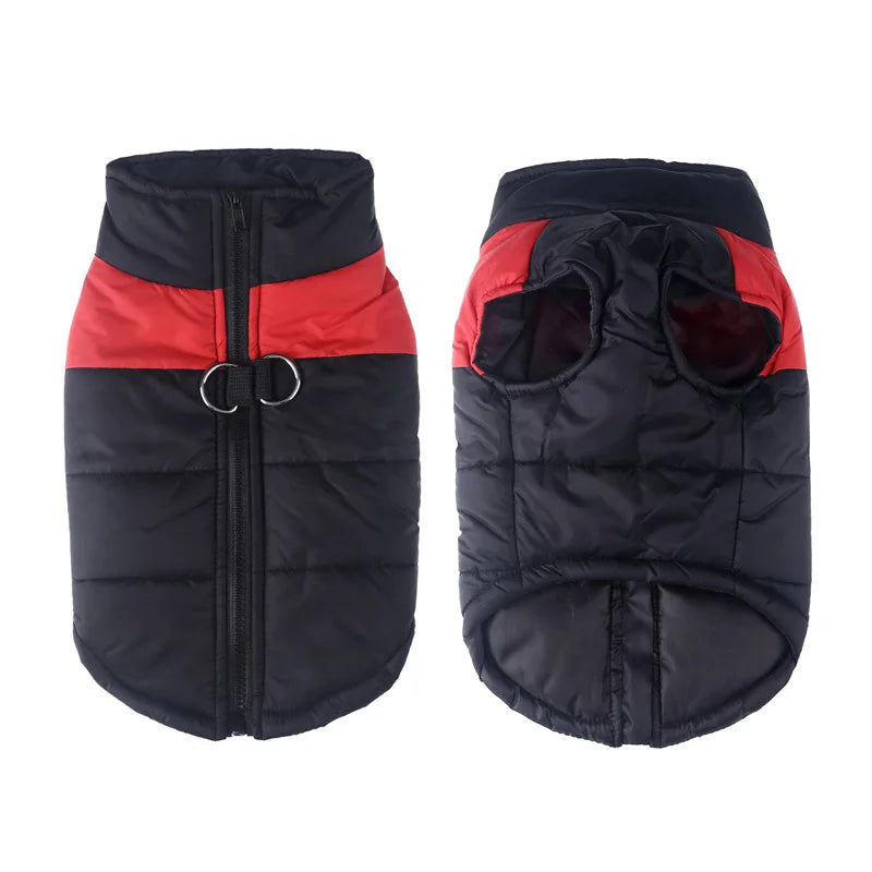 Vestiti invernali per cani da compagnia Cappotto caldo per cani di taglia grande Abbigliamento per cuccioli Giacca impermeabile per cani di taglia piccola, media e grande Golden Retriever