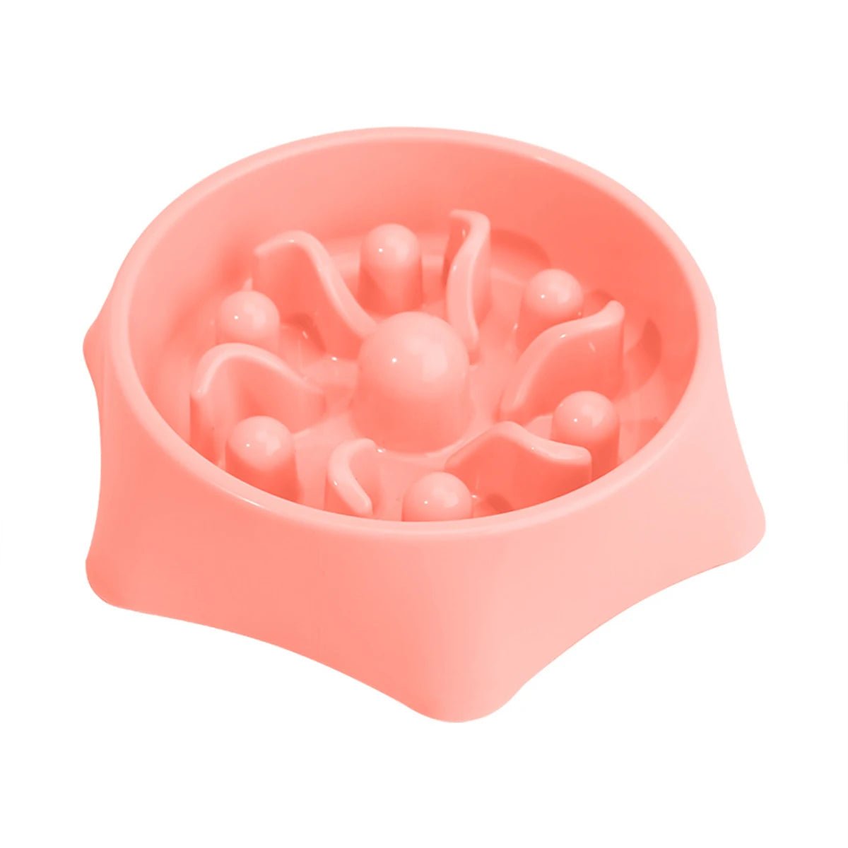 A dog slow food bowl, dog bowl, anti - knockover pet supplies, small dog anti - choking feeding dog food bowl, cat food bowl - drollido