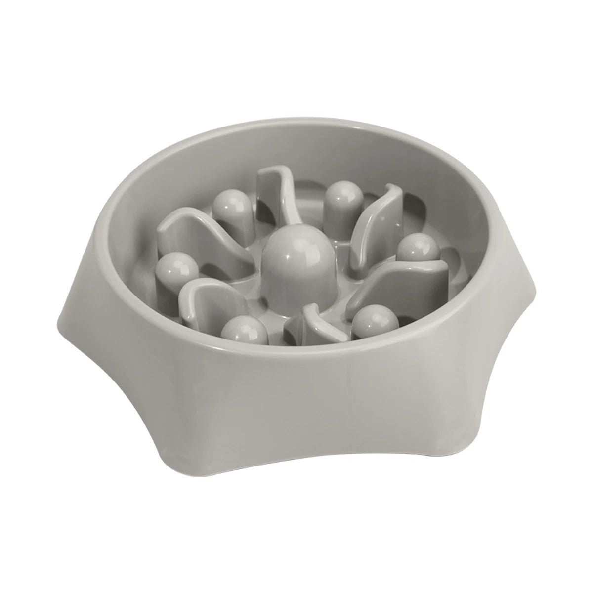 A dog slow food bowl, dog bowl, anti - knockover pet supplies, small dog anti - choking feeding dog food bowl, cat food bowl - drollido