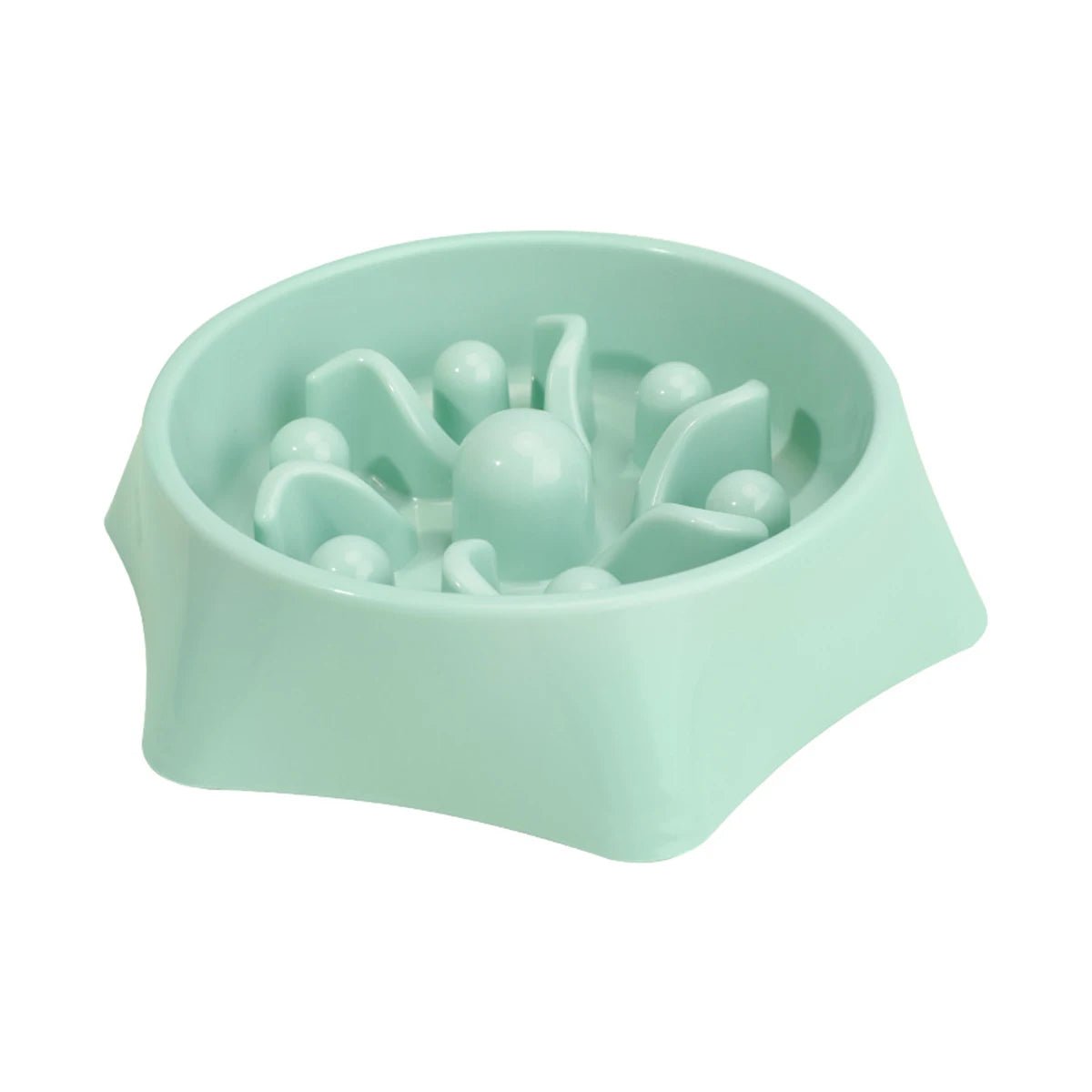 A dog slow food bowl, dog bowl, anti - knockover pet supplies, small dog anti - choking feeding dog food bowl, cat food bowl - drollido