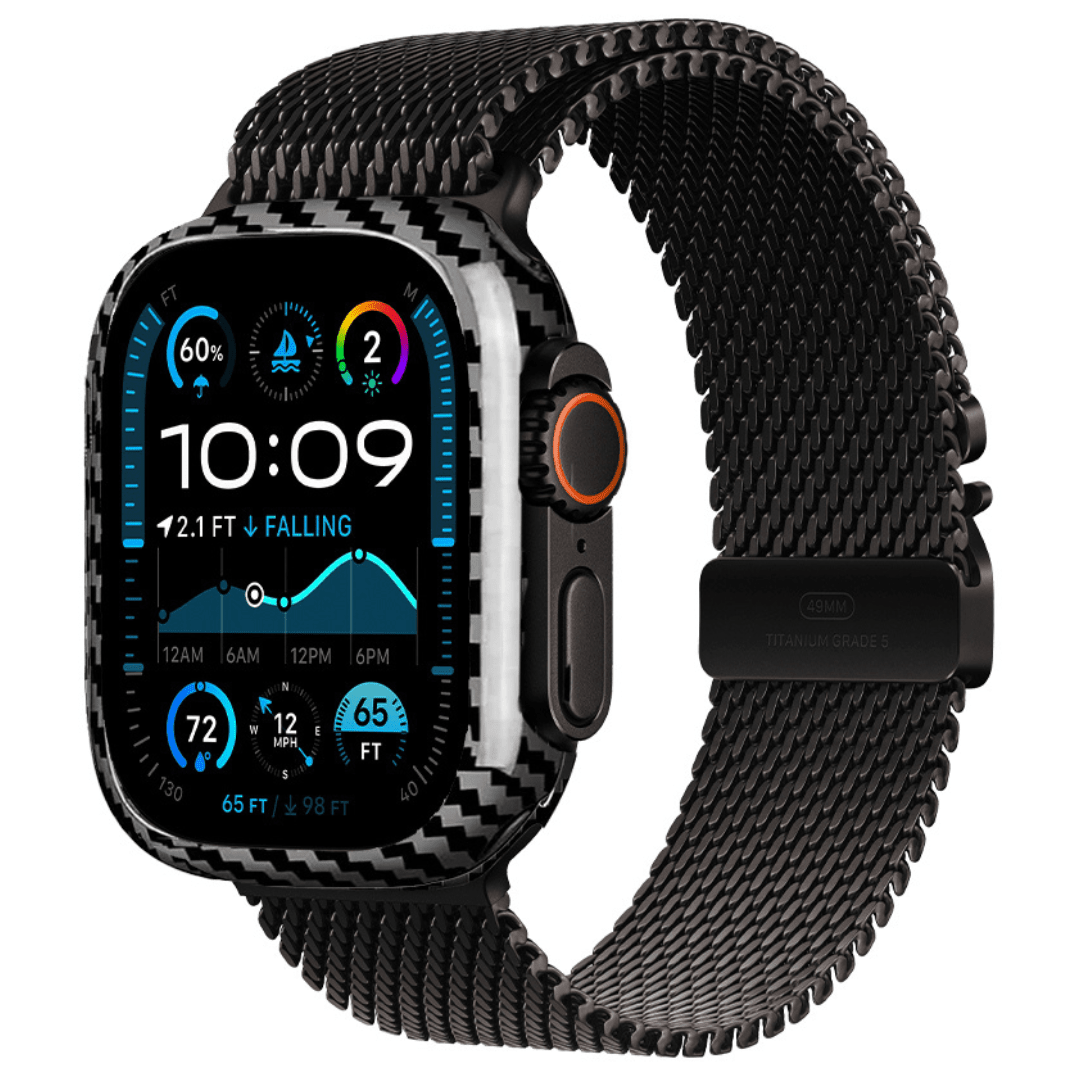 Apple Watch Real Carbon Fiber Case - drollido