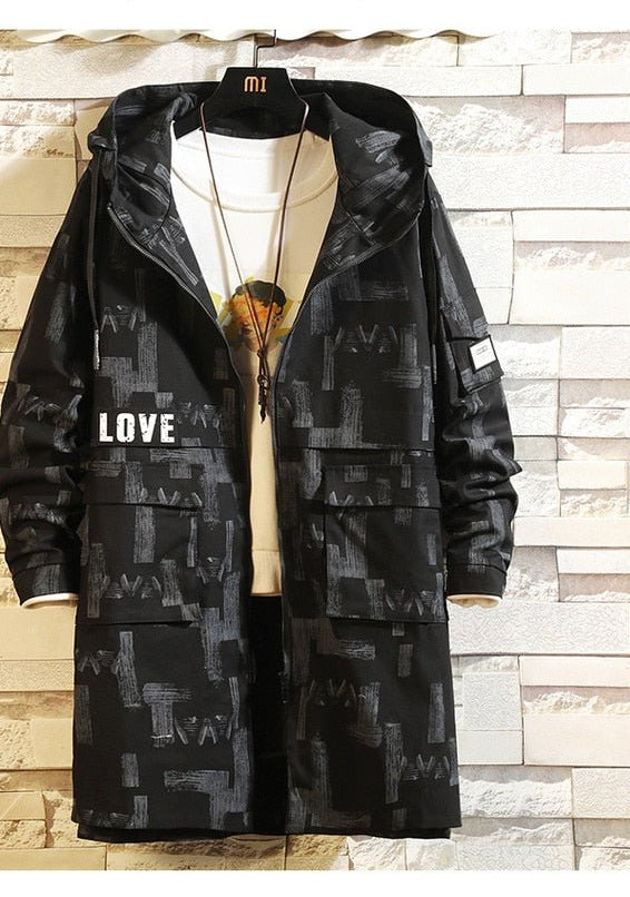 BST.C LOVE  Long Trench  Black