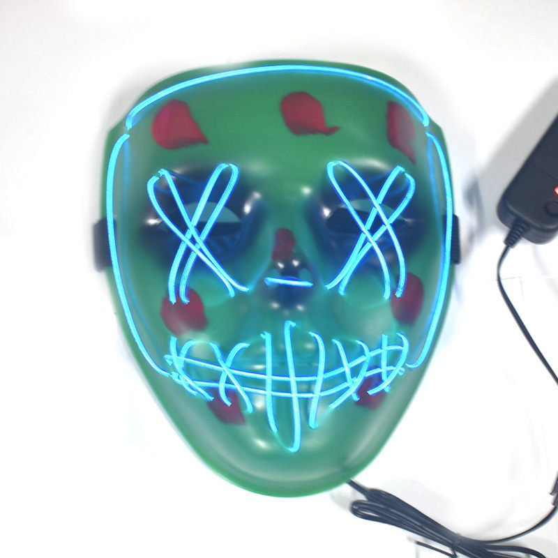 Black V Halloween Horror Mask - drollido