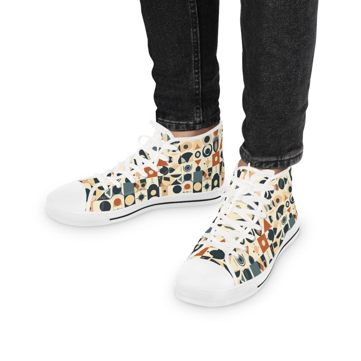 BST.C " ABSTRACT THINKS" Sneakers High Tops