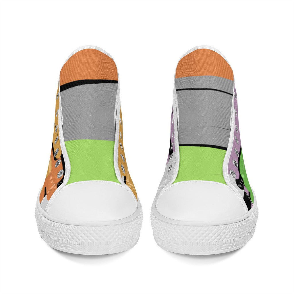 BST.C -COLORS- High-Top Canvas Shoes