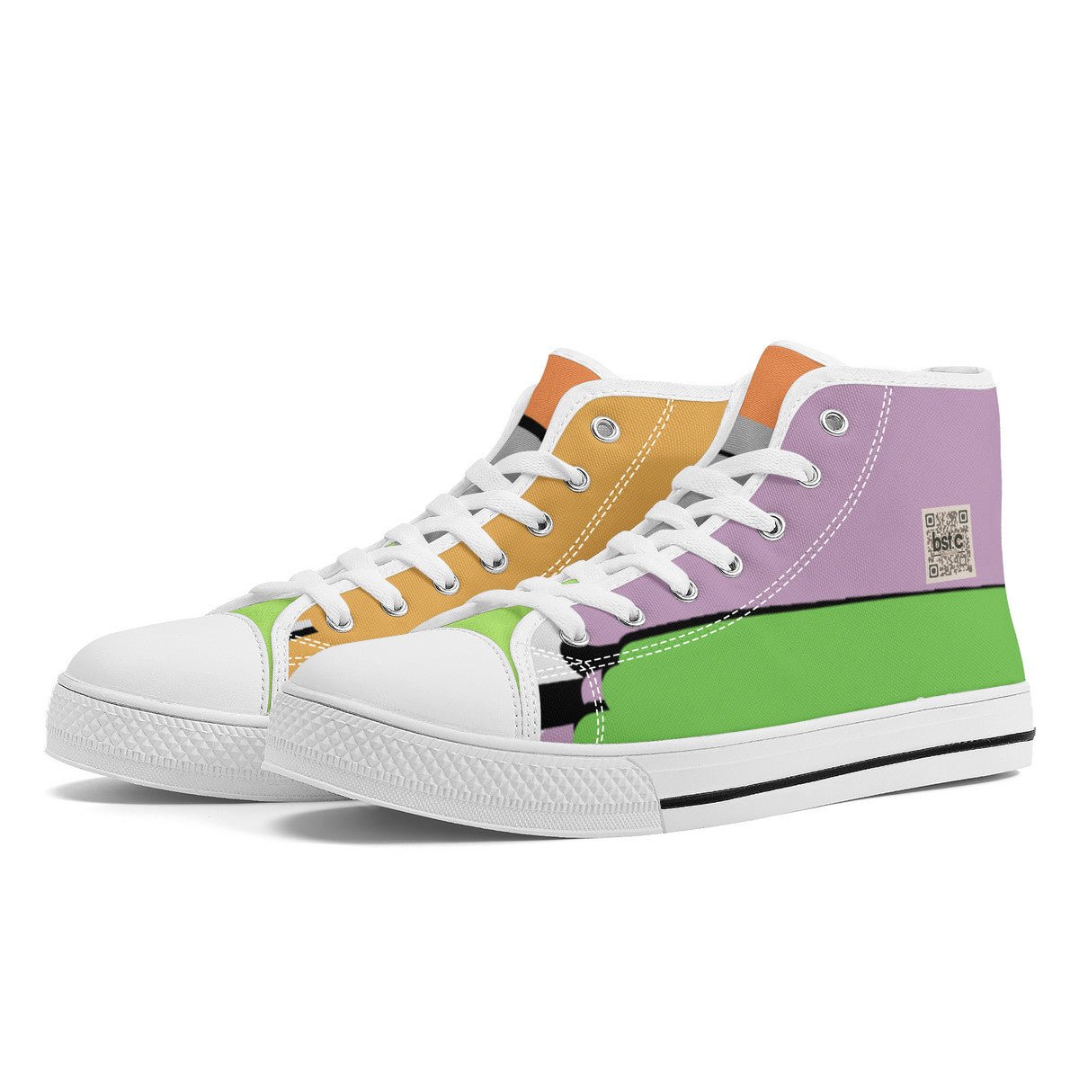 BST.C -COLORS- High-Top Canvas Shoes