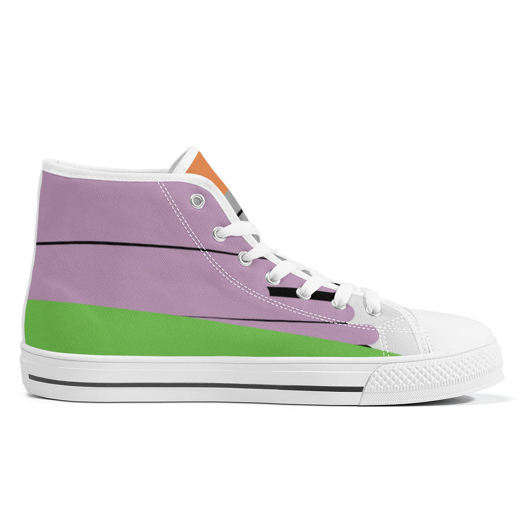 BST.C -COLORS- High-Top Canvas Shoes