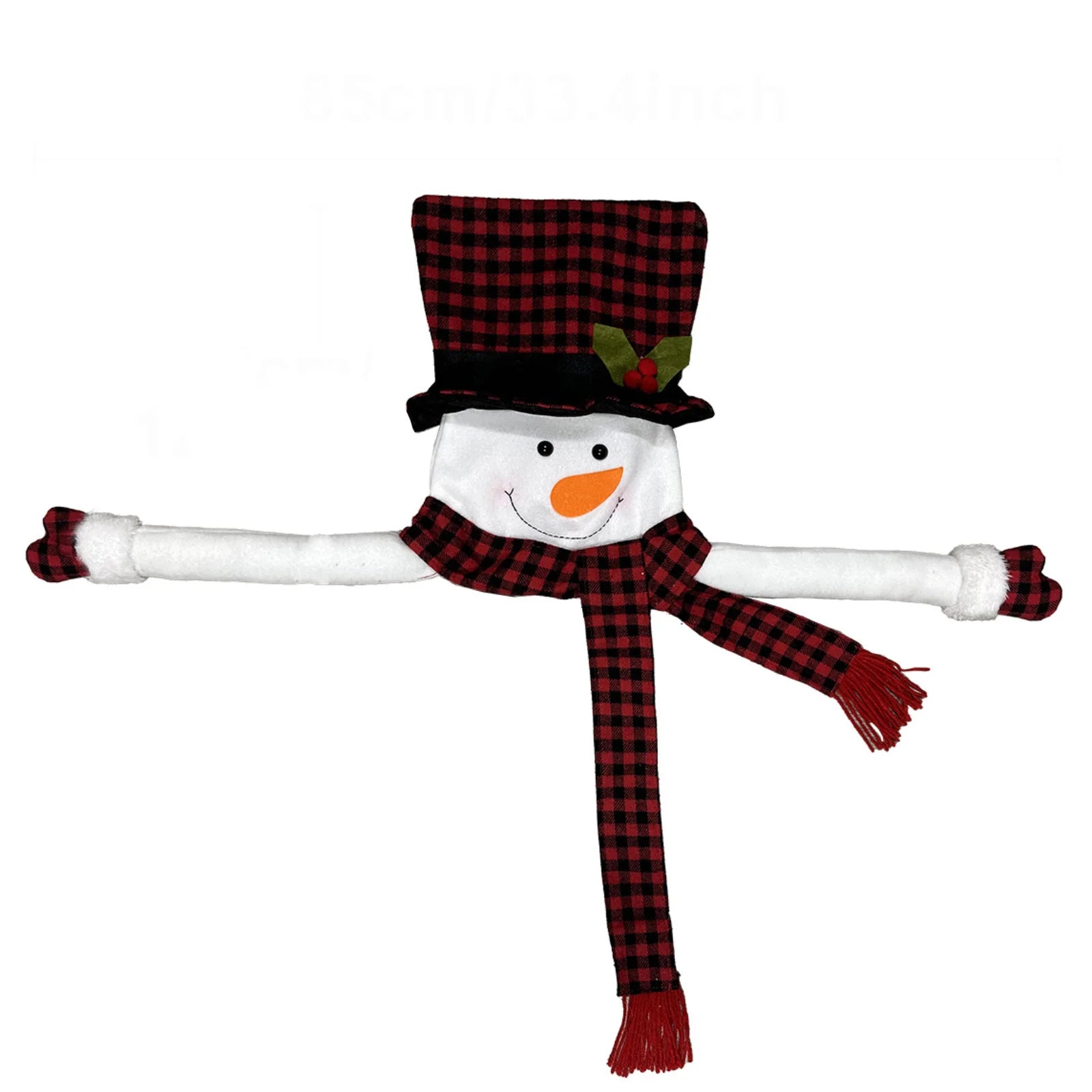 Christmas Cute Snowman Figurines Christmas Tree - Top Ornaments Party Atmosphere Decorations Festival Gift For Classmates - drollido