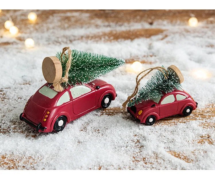 Christmas Resin Santa Claus Snowman Desktop Decoration Christmas Showcase Desktop Display Decoration Photography Props - drollido