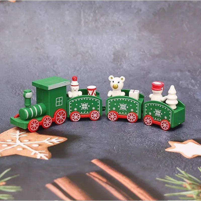 Christmas Train Merry Christmas Decorations For Home 2025 Cristmas Ornament Xmas Navidad Noel Gifts Happy New Year 2026 Gifts - drollido