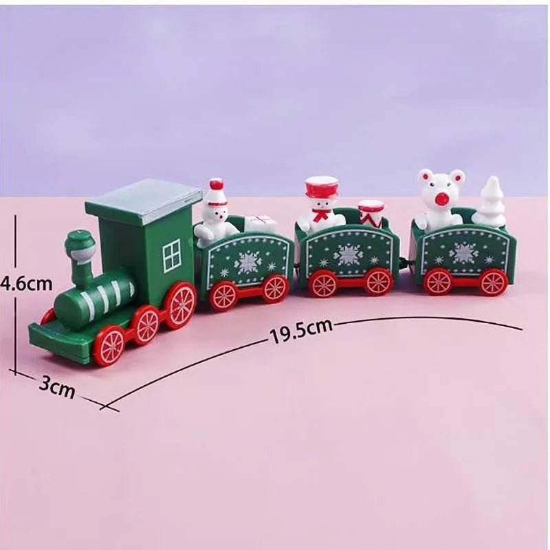 Christmas Train Merry Christmas Decorations For Home 2025 Cristmas Ornament Xmas Navidad Noel Gifts Happy New Year 2026 Gifts - drollido