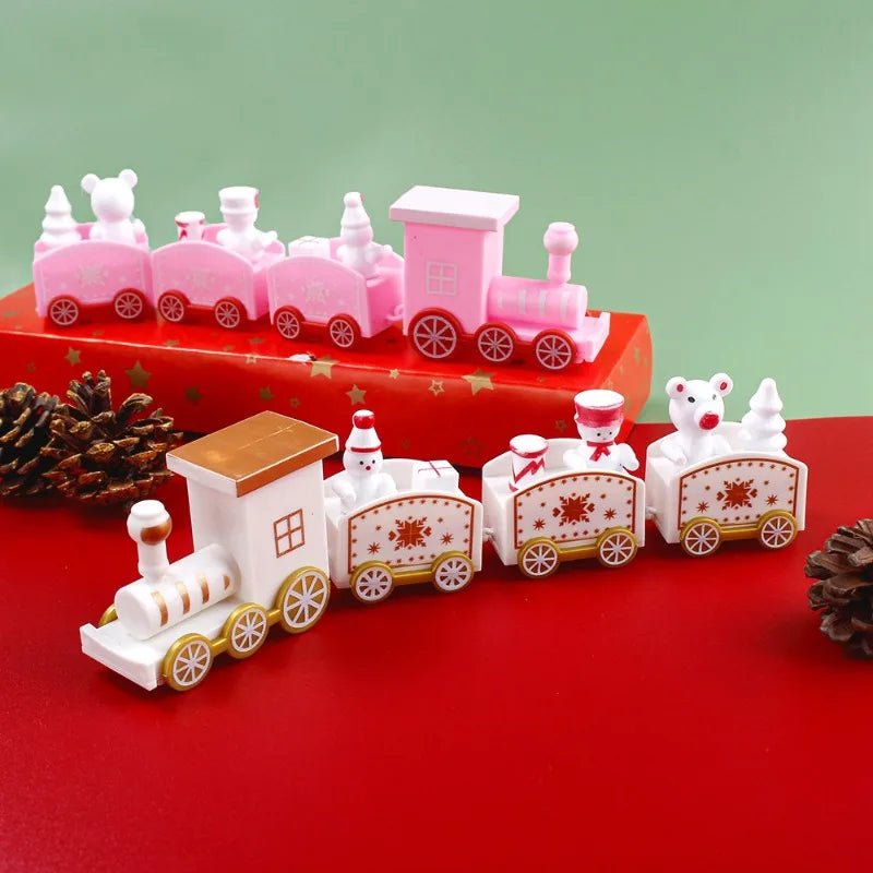 Christmas Train Merry Christmas Decorations For Home 2025 Cristmas Ornament Xmas Navidad Noel Gifts Happy New Year 2026 Gifts - drollido