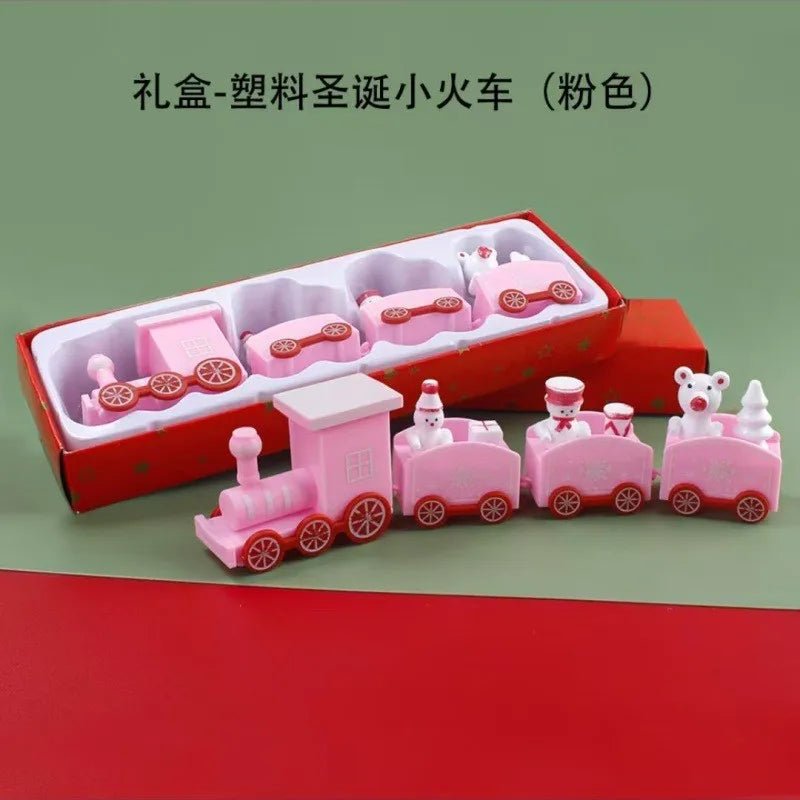 Christmas Train Merry Christmas Decorations For Home 2025 Cristmas Ornament Xmas Navidad Noel Gifts Happy New Year 2026 Gifts - drollido