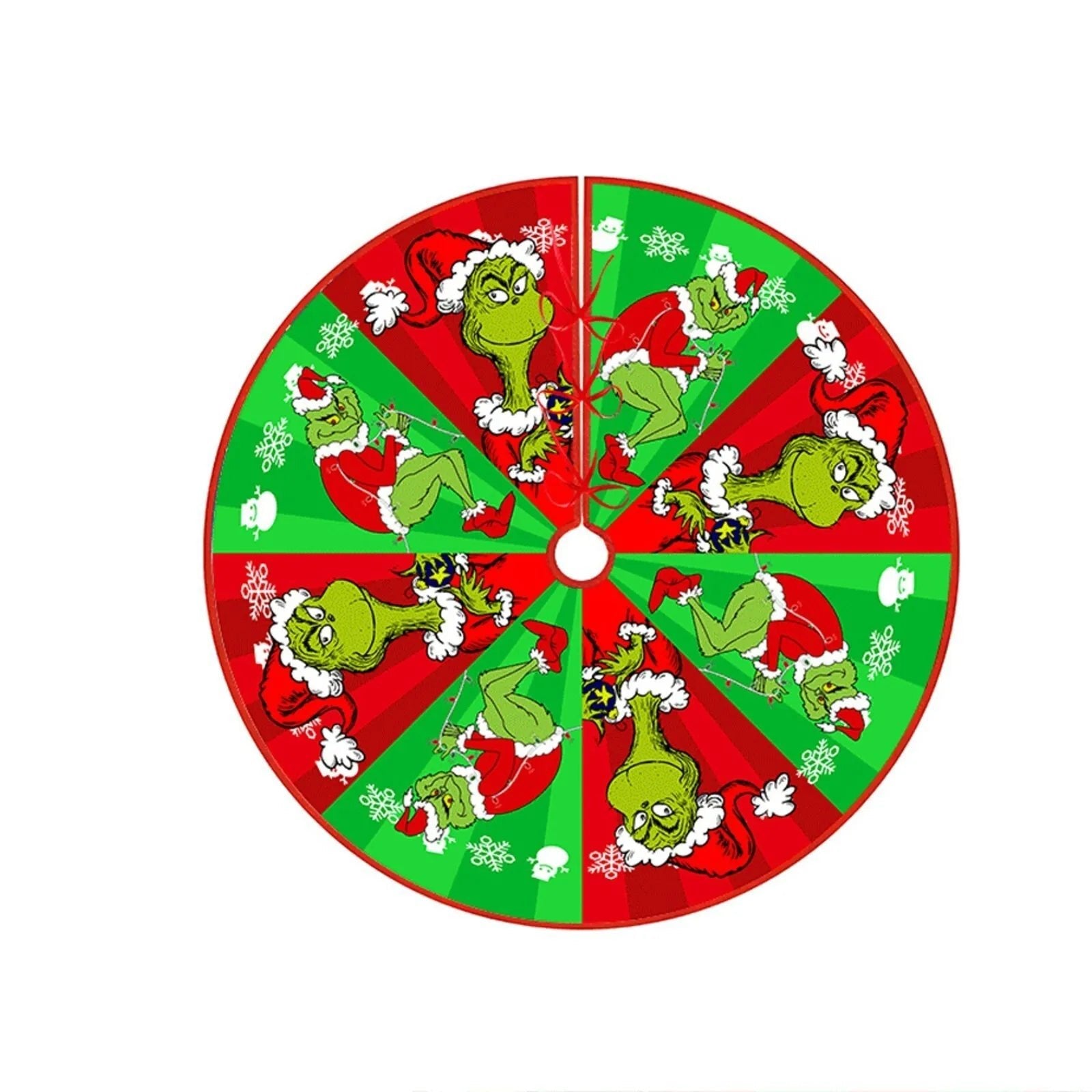 Christmas Tree Skirt Decoration For Home Xmas Tree Decorations Skirt Ornament Festive Holiday Party Decorations Indoor Outdoor - drollido