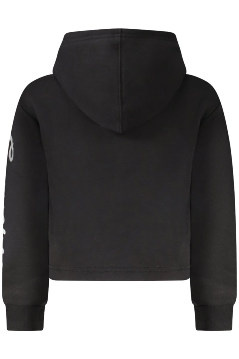Converse Girls' Zip-Up Hoodie, Black