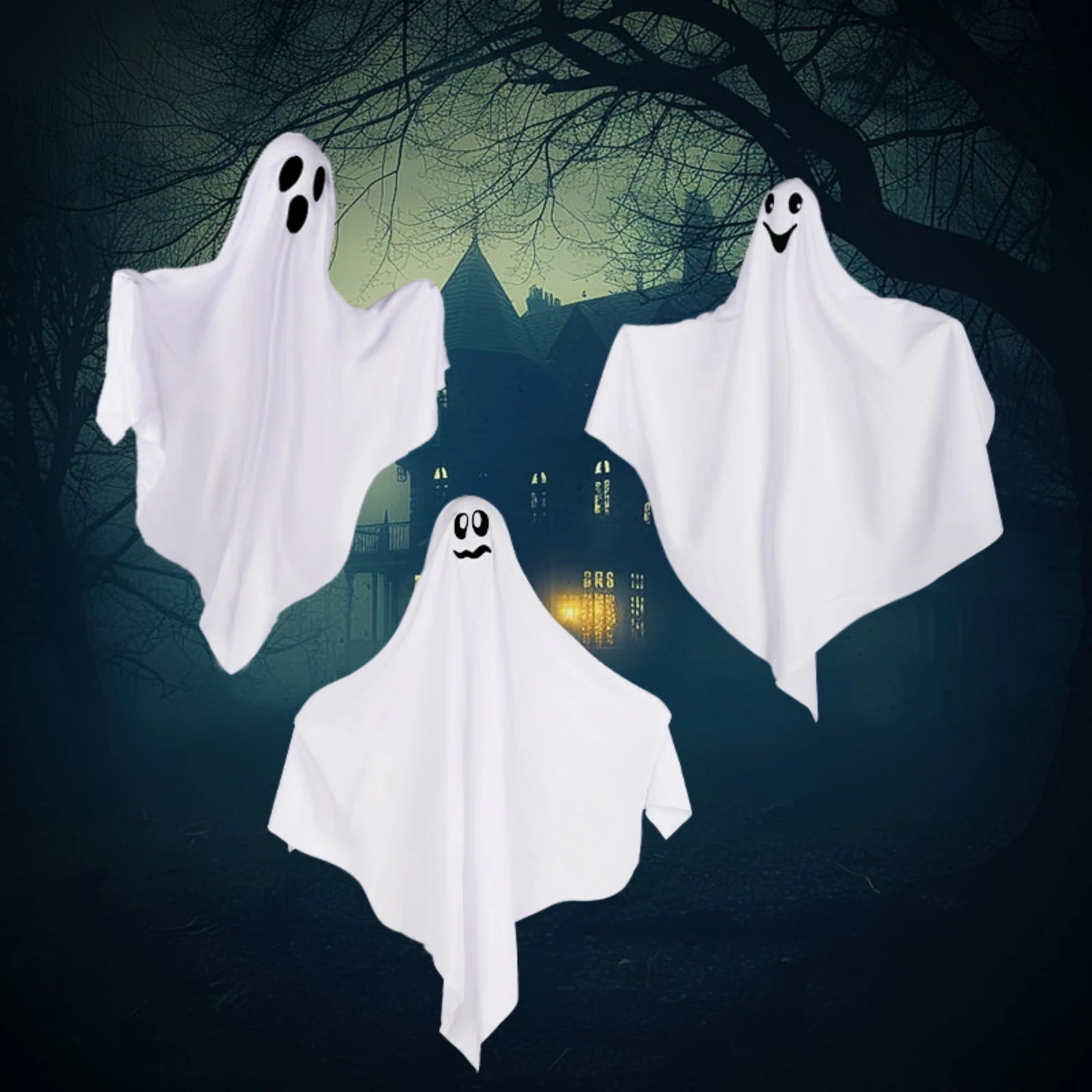 Halloween Horror Atmosphere Decorates The Courtyard Porch Multiple Expressions Indoors And Outdoors Decoration Holiday Gift - drollido