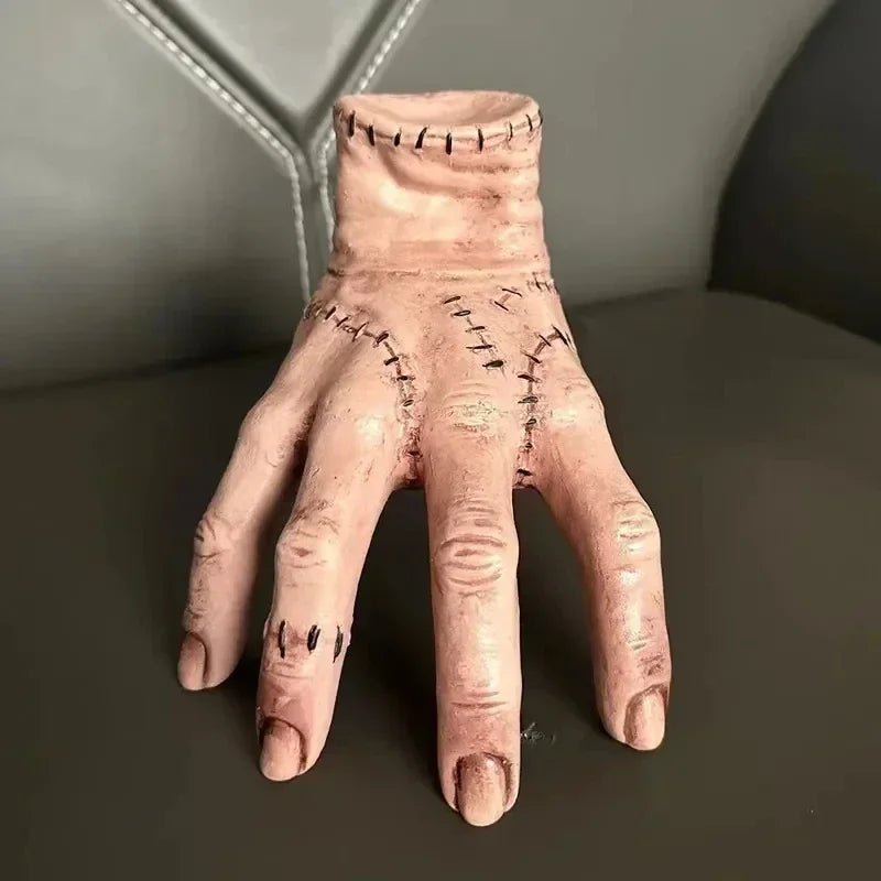Halloween Party Wednesday Thing Hand From Addams hand Family Cosplay Figurine Home Decor Desktop Crafts Costume Prop - drollido