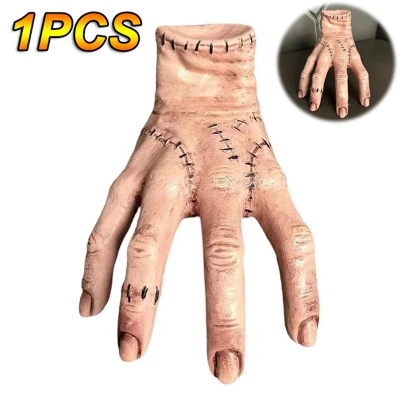 Halloween Party Wednesday Thing Hand From Addams hand Family Cosplay Figurine Home Decor Desktop Crafts Costume Prop - drollido