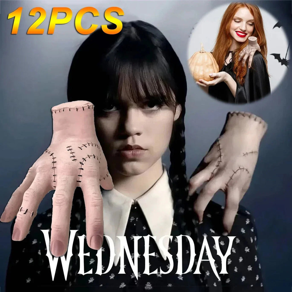 Halloween Party Wednesday Thing Hand From Addams hand Family Cosplay Figurine Home Decor Desktop Crafts Costume Prop - drollido