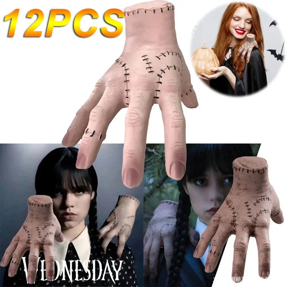 Halloween Party Wednesday Thing Hand From Addams hand Family Cosplay Figurine Home Decor Desktop Crafts Costume Prop - drollido