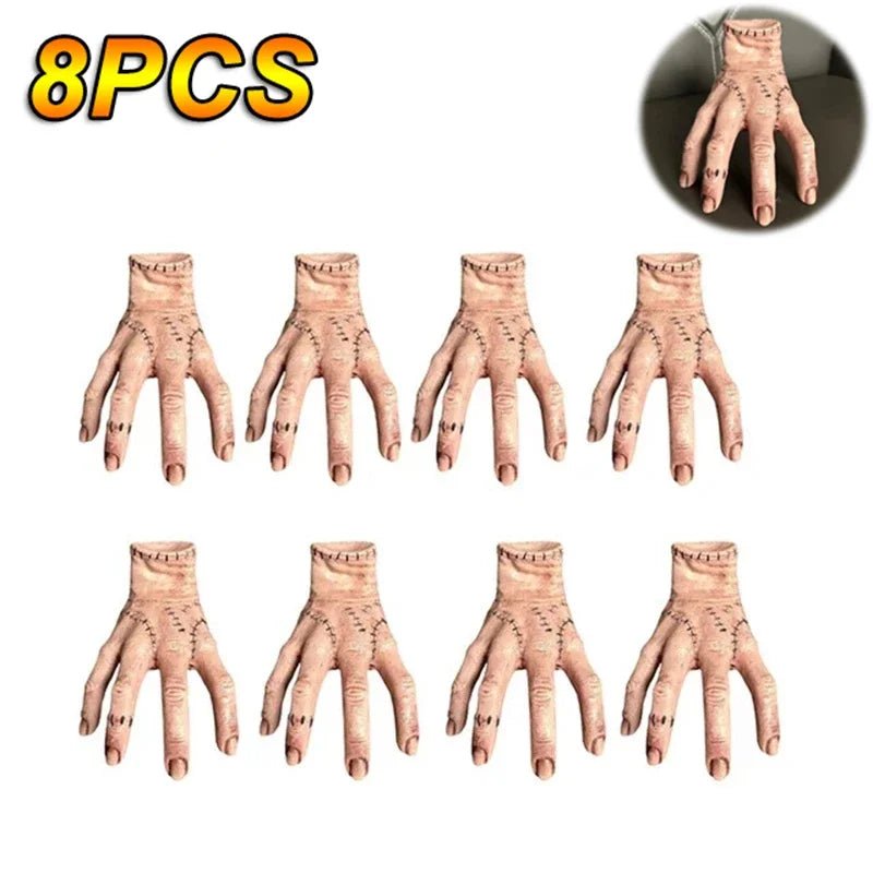 Halloween Party Wednesday Thing Hand From Addams hand Family Cosplay Figurine Home Decor Desktop Crafts Costume Prop - drollido