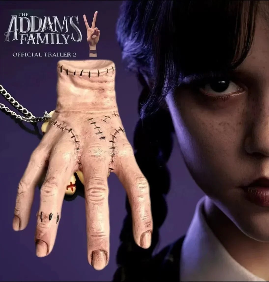 Halloween Party Wednesday Thing Hand From Addams hand Family Cosplay Figurine Home Decor Desktop Crafts Costume Prop - drollido