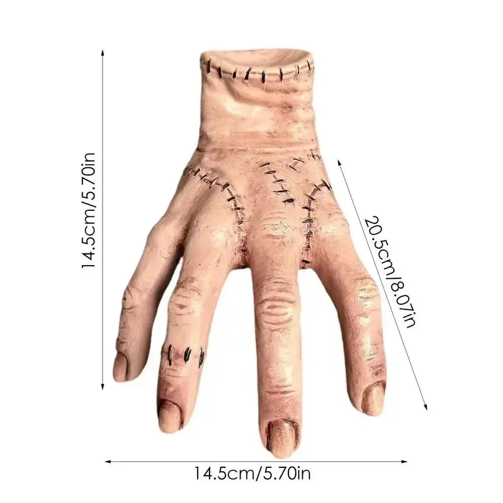 Halloween Party Wednesday Thing Hand From Addams hand Family Cosplay Figurine Home Decor Desktop Crafts Costume Prop - drollido