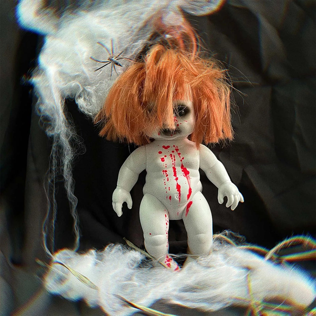 Halloween Scary Blood Doll Horror Ghost Zombie Baby Ghost Day Infant Decor Haunted House Props Children Gifts Party Decor - drollido