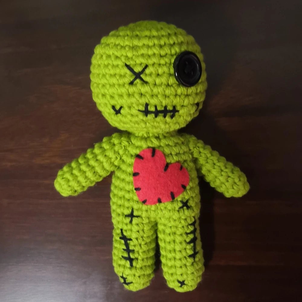 Halloween Scray Voodoo Dolls Majic Creepy Ghost String Plush Pin Needle Holder Horror Christmas Ornaments For Witchcraft Trick - drollido