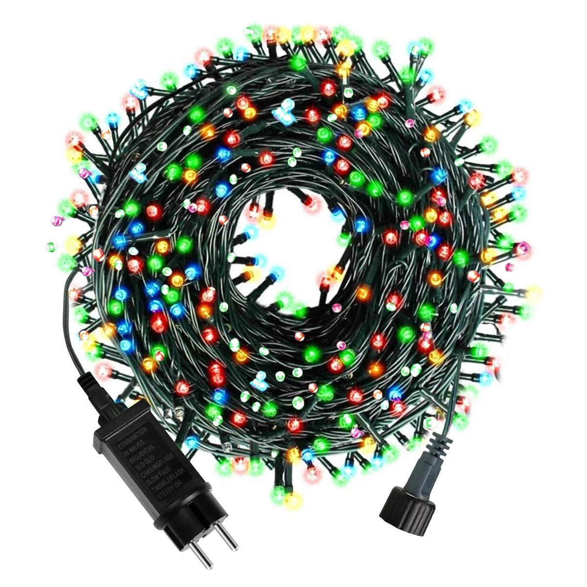 IP65 Waterproof 8 Modes 10 - 100M LED String Lights, 24V Outdoor Fairy Lights for Wedding, Garden, Party, Christmas Decoration - drollido