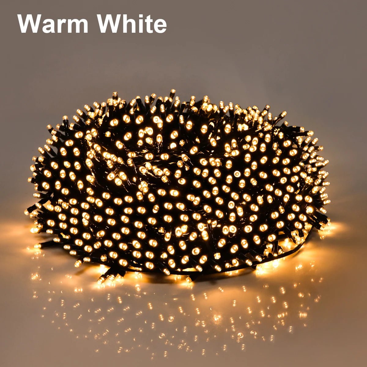IP65 Waterproof 8 Modes 10 - 100M LED String Lights, 24V Outdoor Fairy Lights for Wedding, Garden, Party, Christmas Decoration - drollido