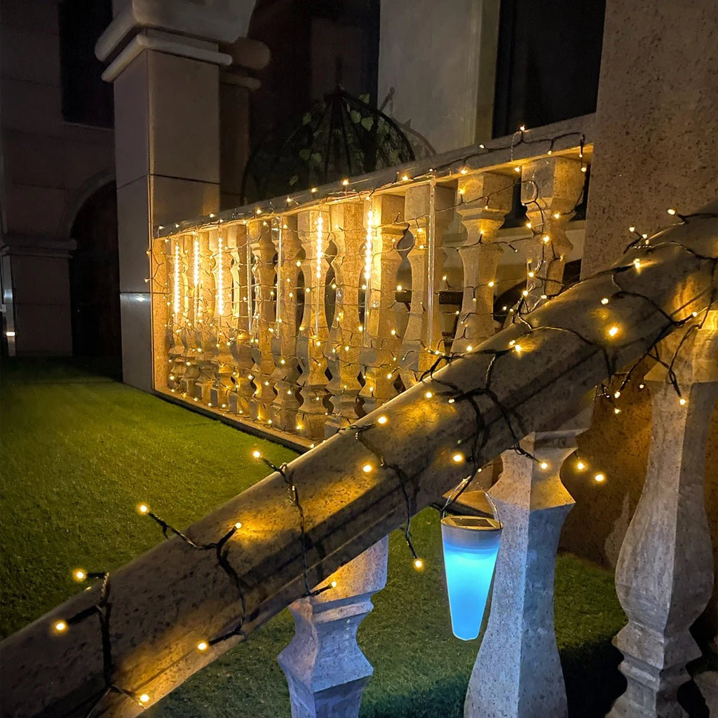 IP65 Waterproof 8 Modes 10 - 100M LED String Lights, 24V Outdoor Fairy Lights for Wedding, Garden, Party, Christmas Decoration - drollido