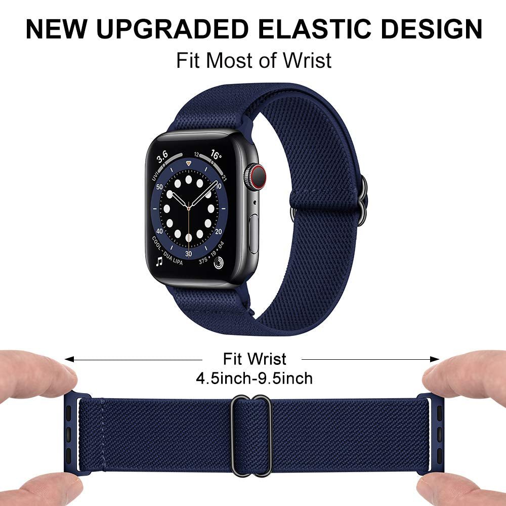 Lightweight Nylon Scrunchie Strap for Apple Watch - drollido