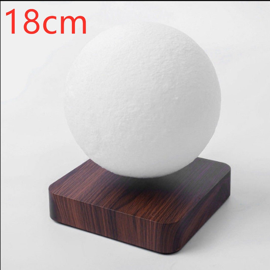 Magnetic Levitation Table Lamp Moon Light 3D Printing Planet Night Light - drollido