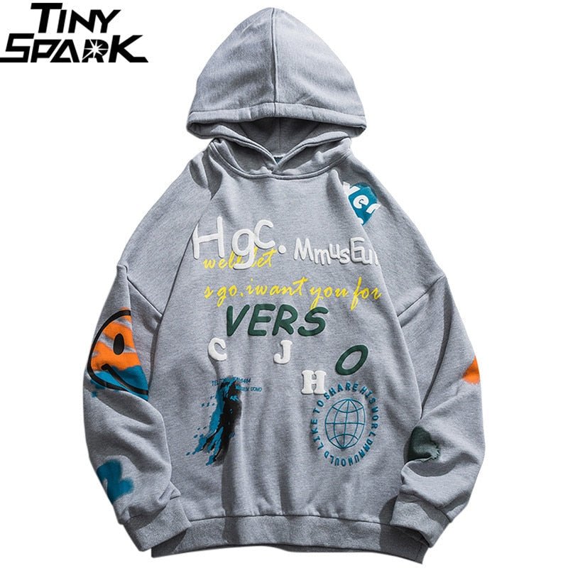 BST.C- Streetwear Harajuku Graffiti