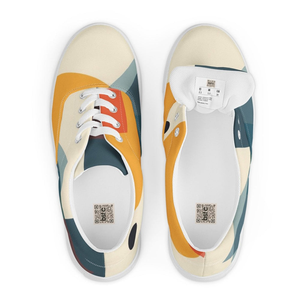 Men’s abstrakt canvas shoes - drollido