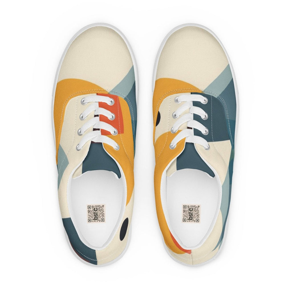 Men’s abstrakt canvas shoes - drollido
