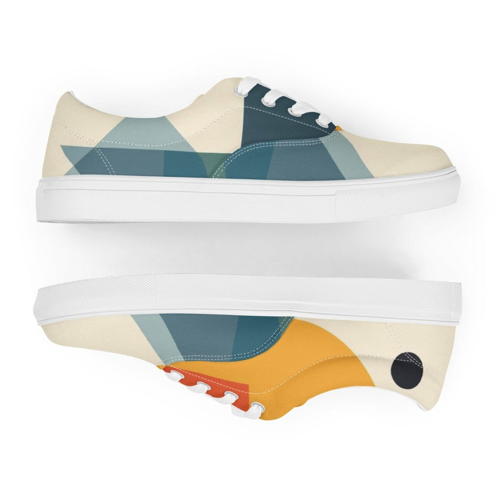 Men’s abstrakt canvas shoes - drollido