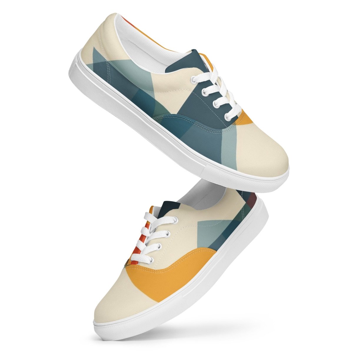 Men’s abstrakt canvas shoes - drollido
