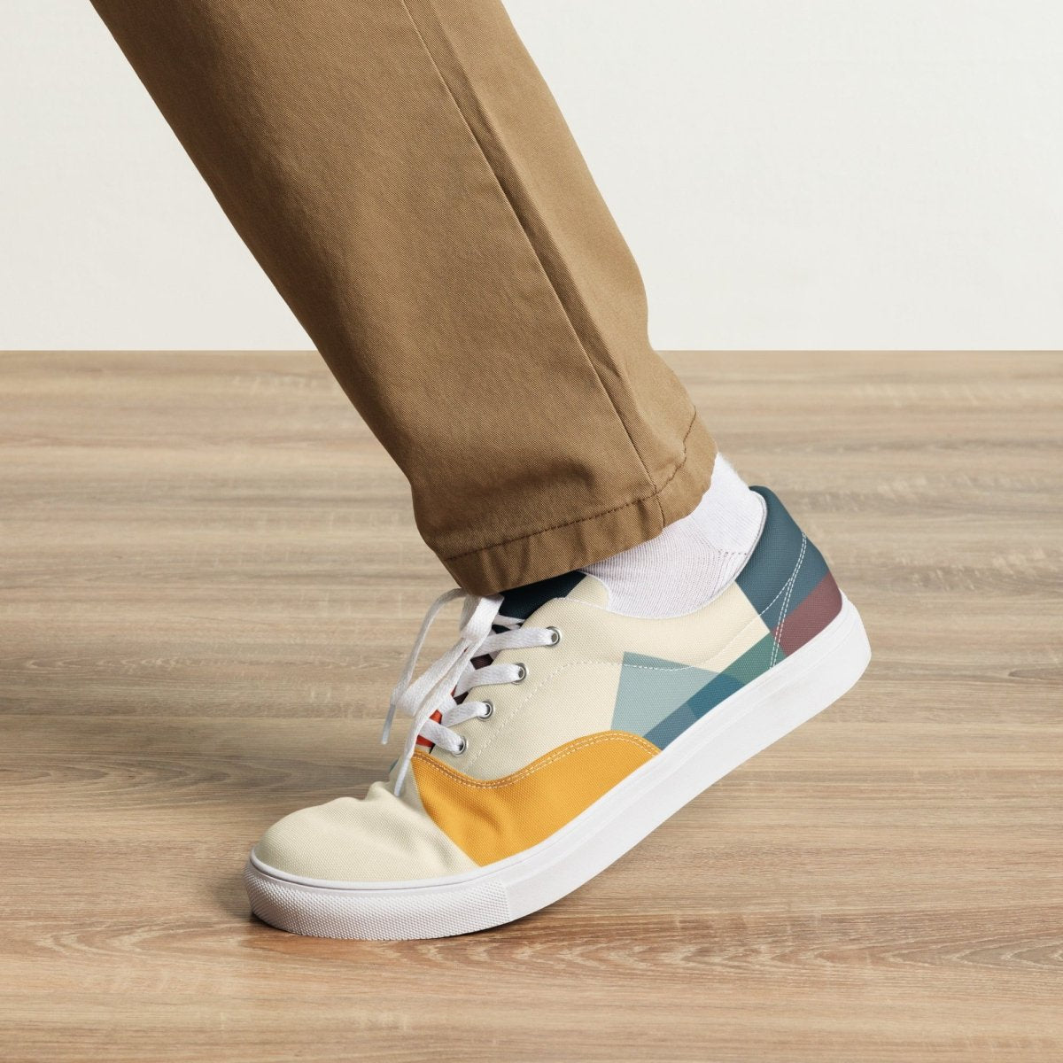 Men’s abstrakt canvas shoes - drollido