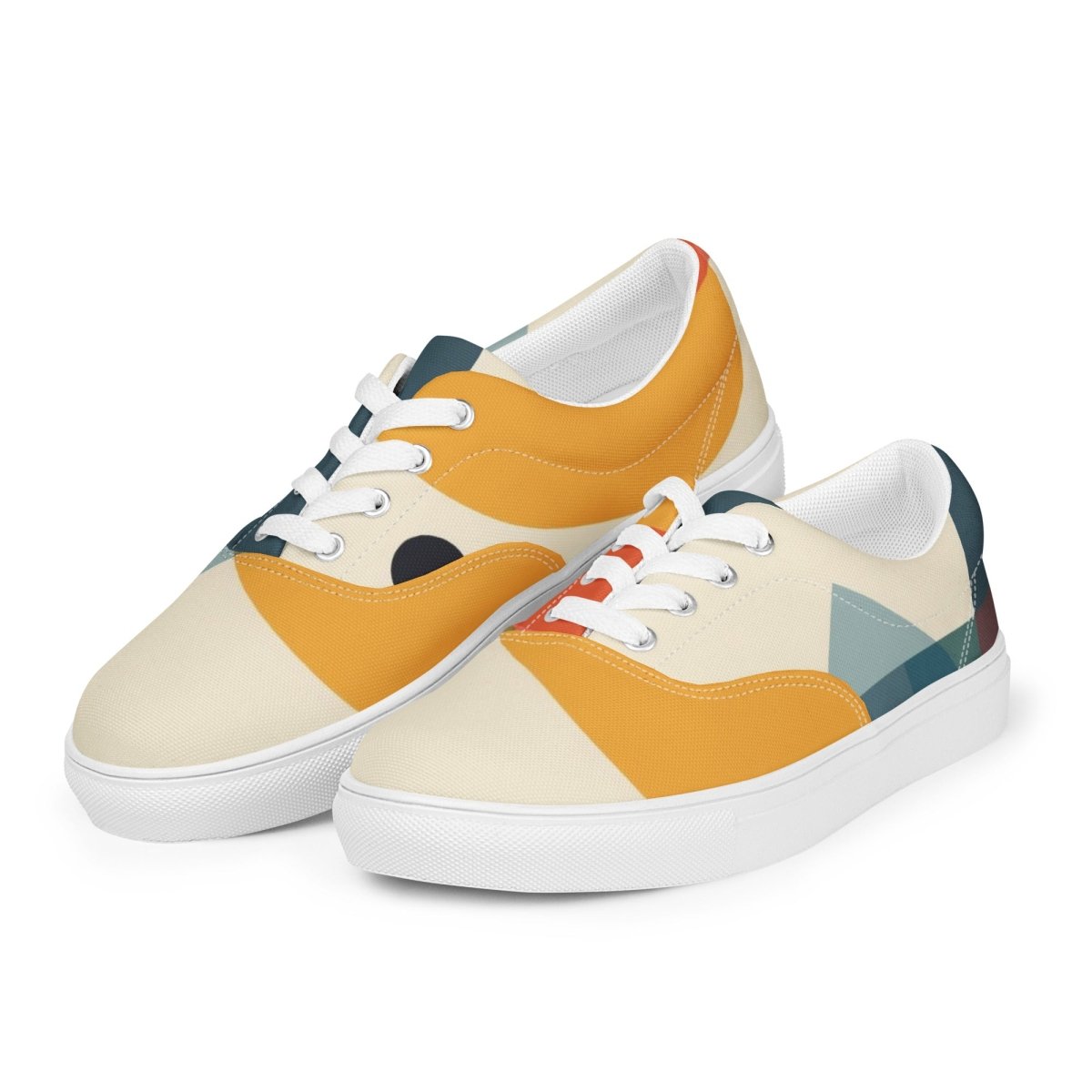 Men’s abstrakt canvas shoes - drollido