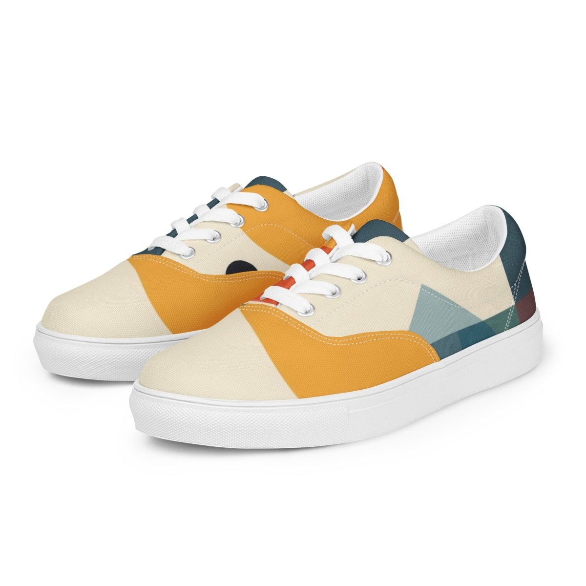 Men’s abstrakt canvas shoes - drollido