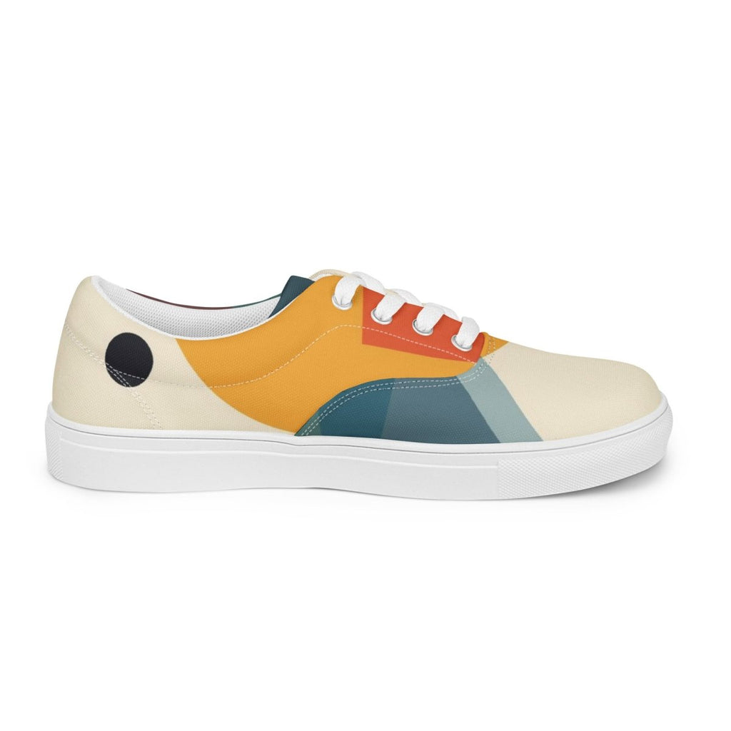 Men’s abstrakt canvas shoes - drollido