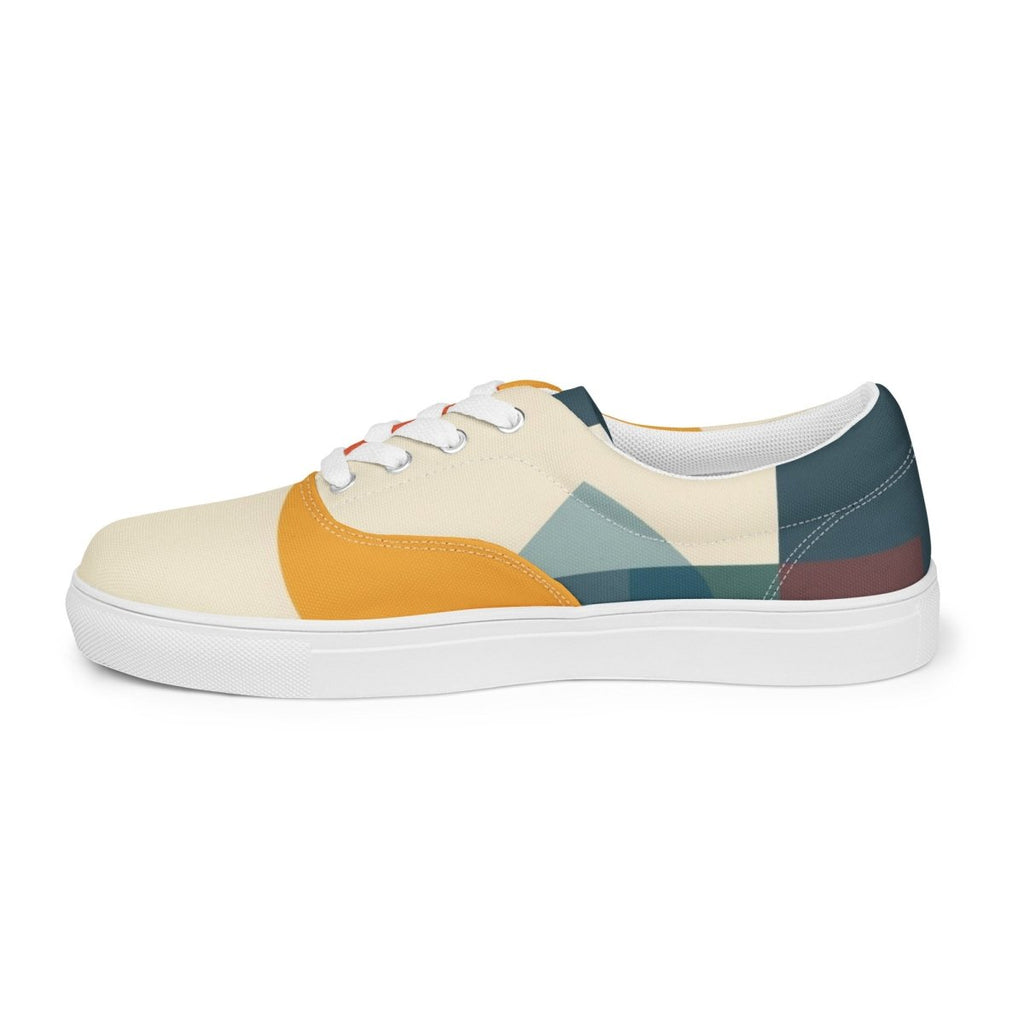 Men’s abstrakt canvas shoes - drollido