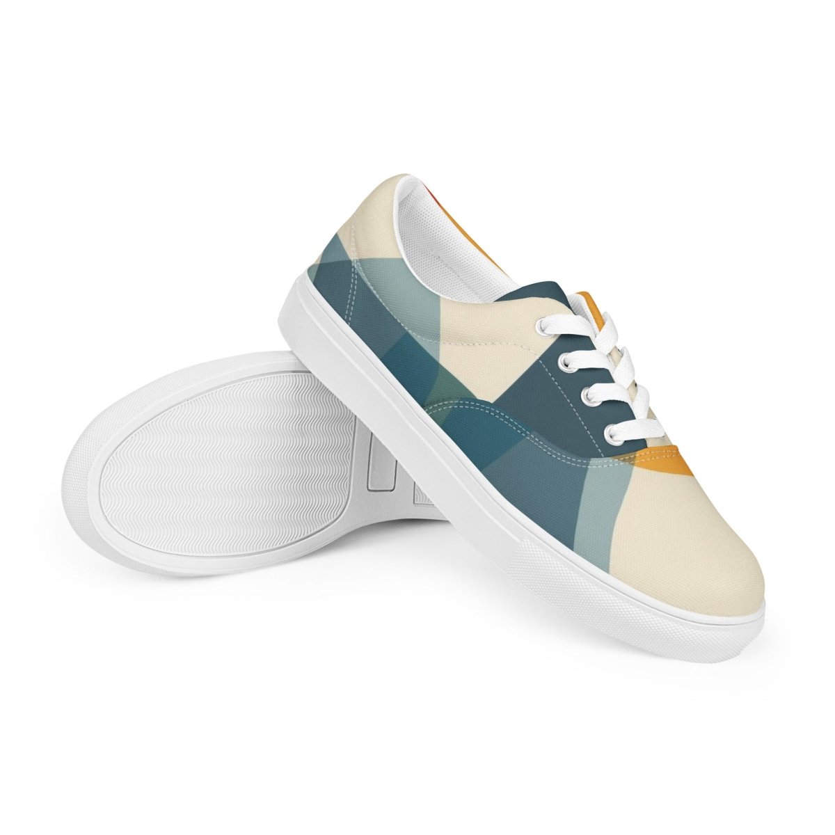 Men’s abstrakt canvas shoes - drollido
